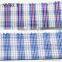 cotton polyester jacquard yarn dyed fabric for mens shirt