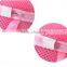 Pink floral style underware laundry bag SGS mesh Since 1997