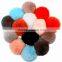 Colorful Rabbit Fur ball Keychain
