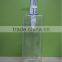 Personal care use container square PET plastic bottle with lotion pump