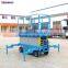 China hydraulic mobile manual scissor lift platform with trade assuarance