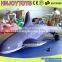 animal jaws shaped helium balloon ,led inflatable advertising use in city mall