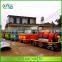 Convenient park transport tool amusement park trackless train rides for sale