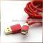 Aluminum Shell 5 Pin Micro Data Cable Nylon Braided USB Cord 1.5M