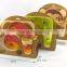 Dog pattern Eco- Friendly Children Bamboo Dinner Set