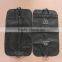 2015 hot sale two handles clear pocket nylon garment bag