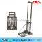 Foldable aluminium folding heavy duty black plastic handle Hand Truck