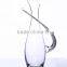 Stocked,Eco-Friendly Feature Type single Wine Glass clear decanter with diamond handle