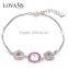 2016 Lovely Design S925 Silver Friendship Bracelets FB047