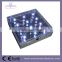 10cm RGB batter powered LED cenetrpiece light base for wedding table decoration