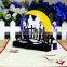 fancy custom 3D pop up wedding invitation greeting card