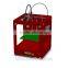 Fused Deposition Modeling(FDM) Technology Red Color Different Size 3D Printer Using ABS,PLA,PC, PVA Material