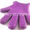 silicone bbq oven heat resistant gloves