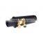 Sax Saxophone Mouthpiece Plastic with Cap Metal Buckle Black