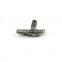 High quality antique nickel classical leaf shape furniture knobs