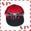 custom emrboidery six panel snapback flat brim designer caps