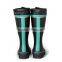 Black and Green Color Top tied Fashion Mining Rubber Boots Anti-Smashing Rubber Boots Anti-Puncture Rubber Boots