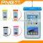 PNGXE Hot selling IPX8 certified universal pvc mobile phone waterproof bag waterproof bag