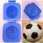 Food Grade Plastic 2pcs per Set Lovely Football Shaped Boiled Rice Egg Sushi Mold