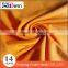 Summer t Shirt Fabric Orange Color T/c Knitting Fabric for Men's Garment
