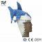 Crazy winter Creative hat for promotion party LOL fizz shark hat
