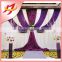High quality royal wedding backdrop curtains from China supplier