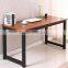 simple Desktop Computer Table of metal legs