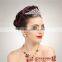 Wedding hair pieces for bride, synthetic hair accessories for updos