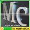 PDL Durable Built Up Cast Brushed Metal Letter Sign