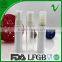 PET empty round perfume 40ml PET bottle with sprayer
