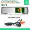 4.3" Car Rear View Mirror Monitor with Compass,Temperature,Parking Sensor