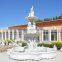 Large Garden Marble Water Fountain with Lady Statue