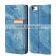 Quality FLOVEME New Jeans Skin Case Luxury Jeans+Leather Flip Wallet Card Mobile Phone Case For IPhone 7 With Stand CARD POCKET