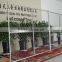american style chain link temporary fencing