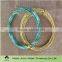 2mm diamond cut anodized aluminum wire