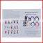 11 PCS Resistance Band Set Yoga Pilates Abs Exercise Fitness Tube Workout Bands