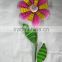 garden decoration flower stakes decorative flower stake metal flower stake flower garden decoration stake flower pick