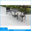 Guangdong Outdoor Furniture Plastic Wood Bar Table And Bar Chair