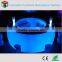 Remote WIFI, RF, DMX control illumitated round bar counter