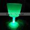 Rechargeable fashion wine cup shape Ice Bucket LED Bar Furniture / LED Light Wine Ice Buckets Indoor or Outdoor L120*W40*H40CM