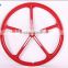 700C lightest strongest magnesium alloy bike wheel /fixed gear type hub bike wheel