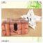 packing printed vintage plywood wood lock oil box
