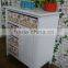 Country Style Modern Design Tall White Wooden Cabinet With 4drawer and One Door