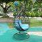 Brown color rattan hanging chair bird nest indoor swing for adults