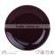 16pcs round shape purple dinnerware set