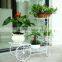 2016 Custom Rural Style Wrought Iron Flower Pot Stand