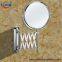 Wall mounted LED makeup mirror with magnifying