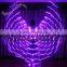 Yifusha solid colors belly dancing open LED wings