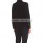 Wholesale Women Apparel Buttoned Cuffs Long Sleeves Curved Hem Silk-satin Shirt(DQE0265T)