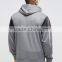 Custom Shoulder Inserts Pouch Pocket With Hood Grey Men's 100% Polyester Casual Breathable Plain Blank Autumn Hoodies